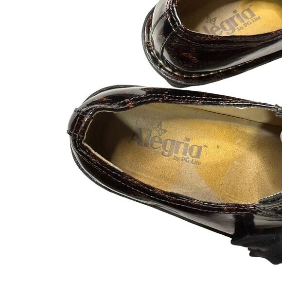Alegria Abbi tortoise shell glazed 36 comfort Oxford - Picture 3 of 9